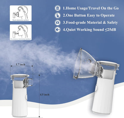 Nebulizador portátil para Adultos y Niños