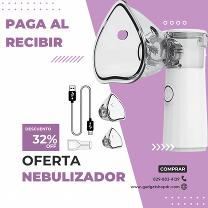 Nebulizador portátil para Adultos y Niños